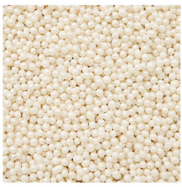 Sprinkles E Pérolas - Pérolas De Decoração Brancas - 50g